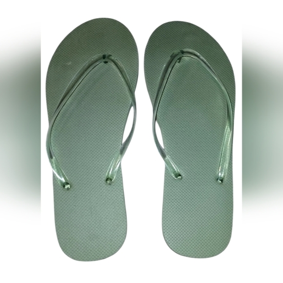Green foam flip flops - Picture 2 of 3
